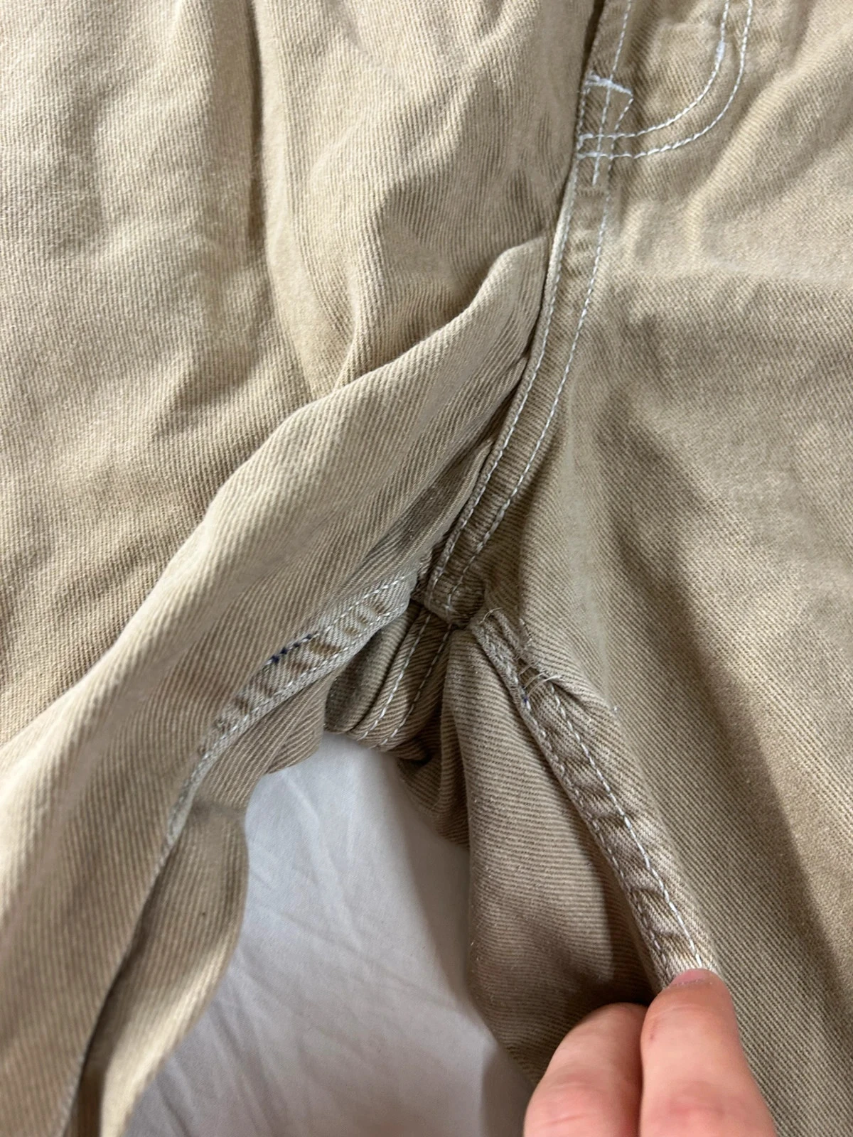 Short jeans bege H&M Divided tamanho – photo 5